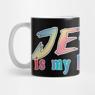 Jesus is My Homeboy -- 80s Retro Mug